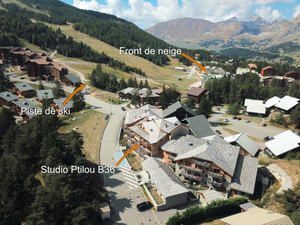 Studio Ptilou B36 2/4 Pers. Avec Vue Saint-Étienne-en-Dévoluy Kültér fotó
